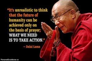 action-not-prayer